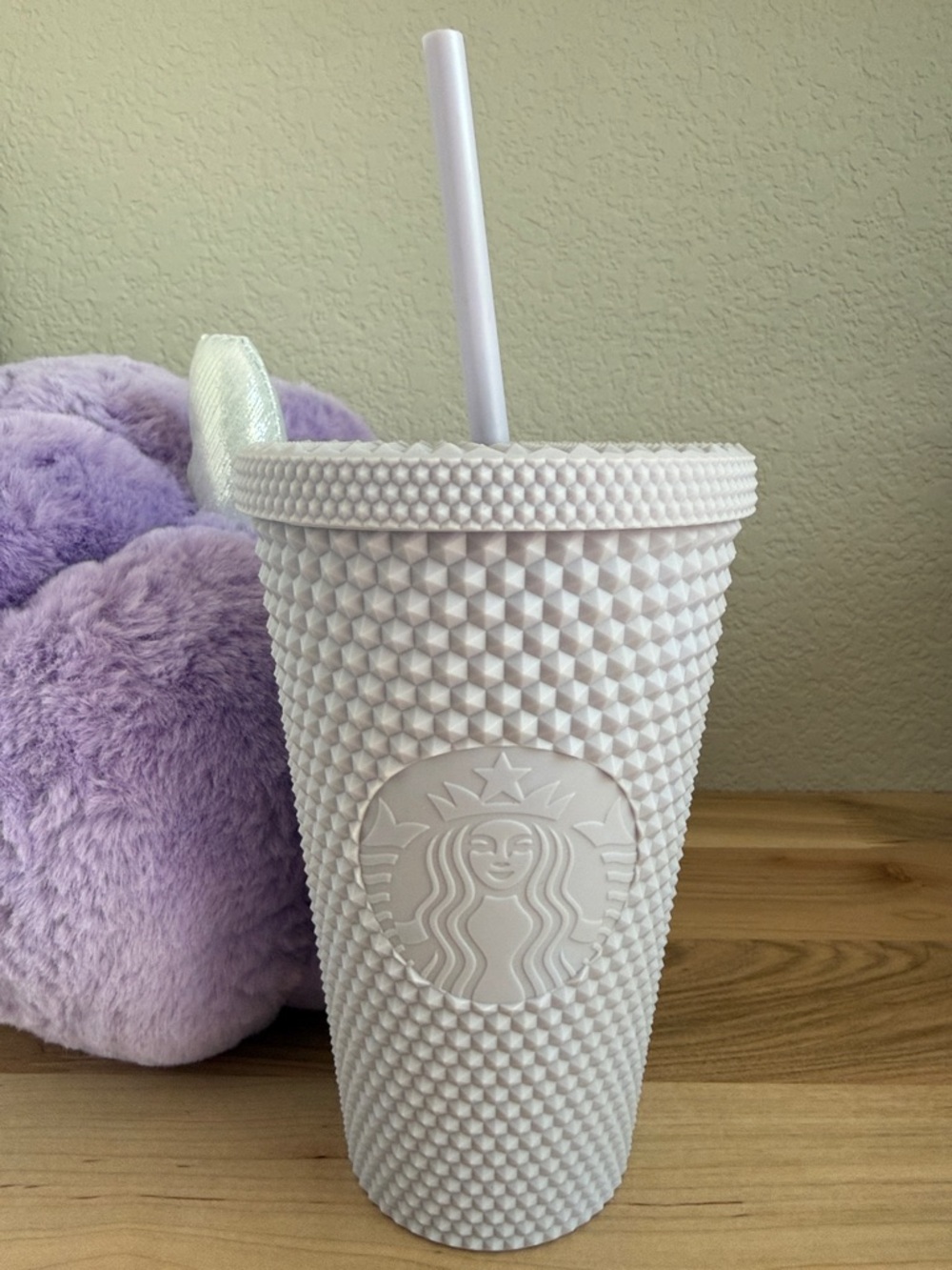 🌟STARBUCKS DRAGON FRUIT PINK STUDDED BLING HOLIDAY STRAW TUMBLER COLD CUP